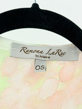 Ramona LaRue Floral maxi slip dress, M/L/OS