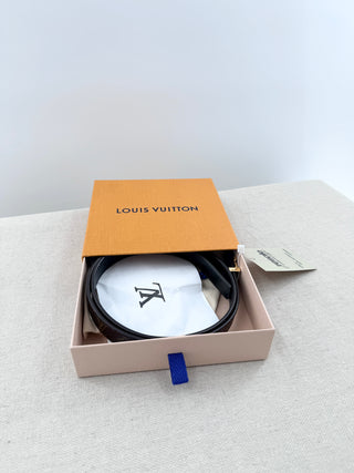 Louis Vuitton 20 mm reversible belt iconic, 75/30