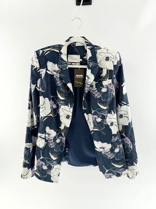 Alexis floral pattern silky blazer jacket, XS