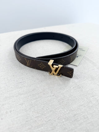 Louis Vuitton 20 mm reversible belt iconic, 75/30