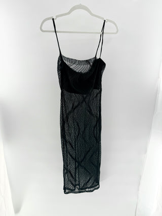 Tomaso Stefanelli lace dress mini with half slip, 40 IT / US 4