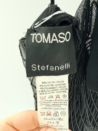 Tomaso Stefanelli lace dress mini with half slip, 40 IT / US 4