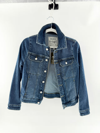 Zadig & Voltaire love punk denim jacket, M