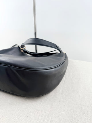 Coach leather large hobo bag with long strap