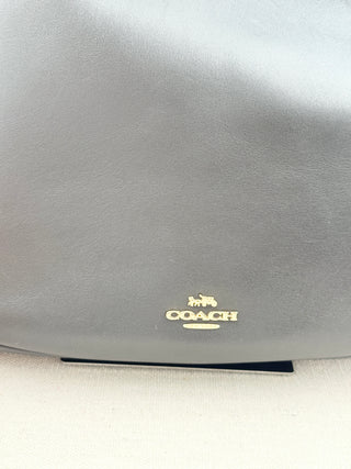 Coach leather large hobo bag with long strap