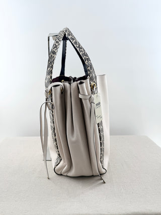 Coach large leather harmony hobo shoulder bag