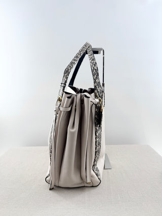 Coach large leather harmony hobo shoulder bag