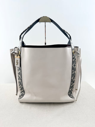 Coach large leather harmony hobo shoulder bag