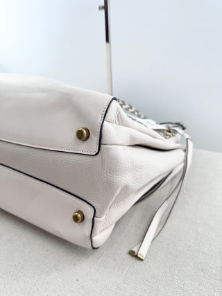 Coach large leather harmony hobo shoulder bag