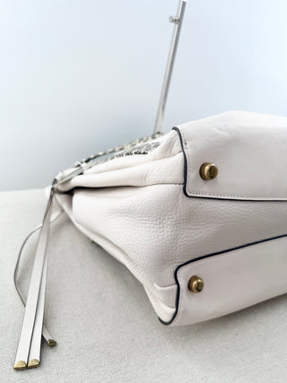 Coach large leather harmony hobo shoulder bag
