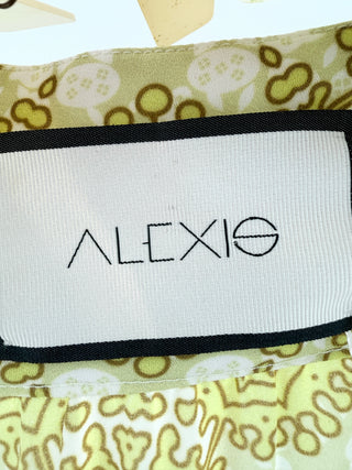 Alexis cover up skirt with buckle maxi, S