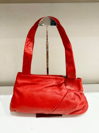 Fabrizio Poker medium size leather shoulder bag