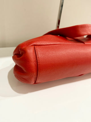 Fabrizio Poker medium size leather shoulder bag