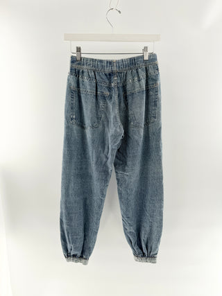 Rag & Bone miramar faux denim jogger pants, XS