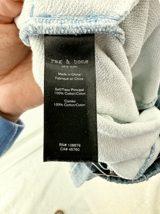 Rag & Bone miramar faux denim jogger pants, XS