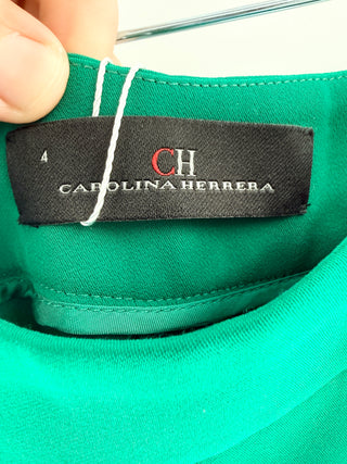 Carolina Herrera Sleeveless Top w/ Wide Trousers, Top 8 / Bottom 4