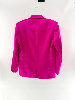 Frame satin set blazer and mini skirt, top XS / bottom 4