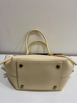 Proenza Schouler Pipe Leather Top-Handle Tote Bag Cream Women's Large