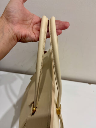 Proenza Schouler Pipe Leather Top-Handle Tote Bag Cream Women's Large