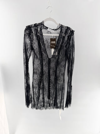 Rat & Boa luana mini lace dress, S