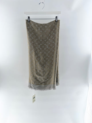 Louis Vuitton oversized monogram shawl scarf