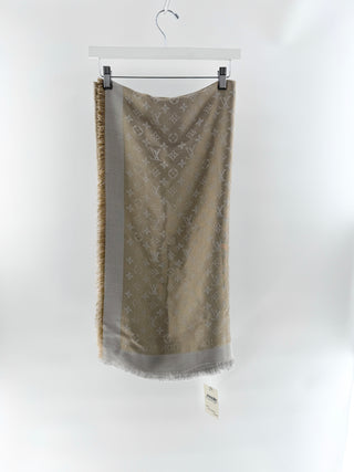 Louis Vuitton oversized monogram shawl scarf
