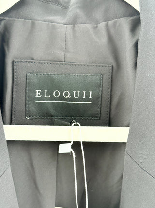 Eloqui blazer jacket with pearl embellishments, 14