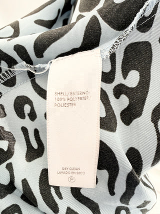Rebecca Minkoff animal print silky maxi skirt, 2