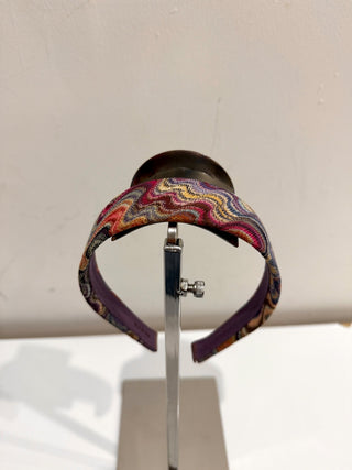 Missoni Signature Zig Zag Knit Headband Multicolor Women's One Size