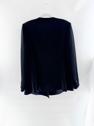 Marina Rinaldi blazer without lapels, US 16