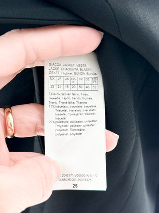 Marina Rinaldi blazer without lapels, US 16
