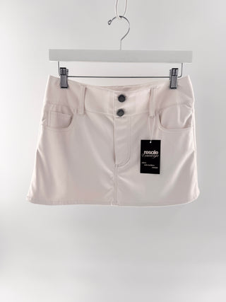 Alice & Olivia faux leather mini skirt, 2
