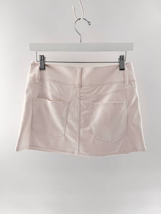 Alice & Olivia faux leather mini skirt, 2