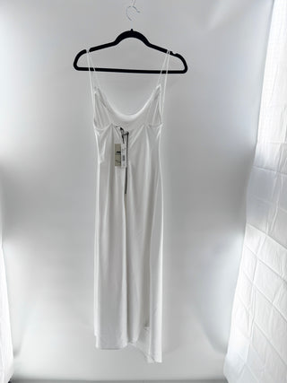 Alice & Olivia satin midi dress sleeveless, 4