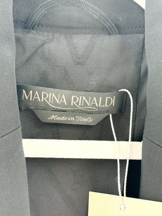 Marina Rinaldi blazer with lapels, US 16