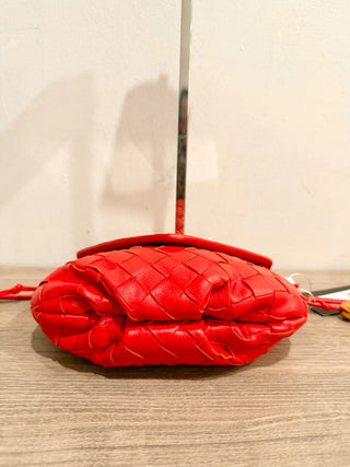 Bottega Veneta intreciatto cross body bag leather