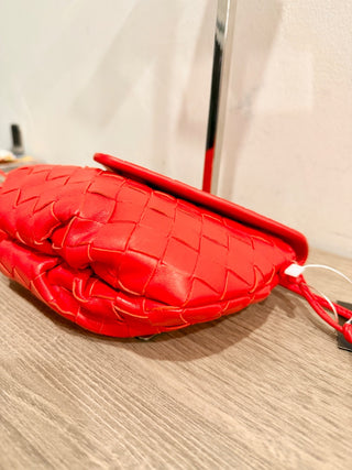 Bottega Veneta intreciatto cross body bag leather