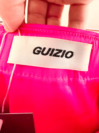 Guizio Sequin low rise mini skirt, L