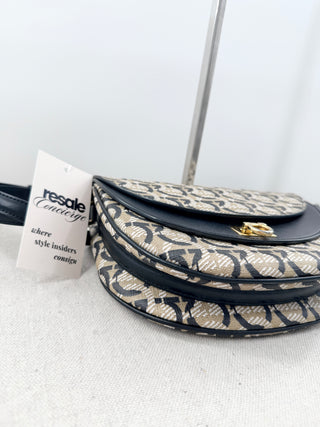 Ferragamo gancini cross body bag