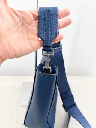 Donna Karan cross body leather bag