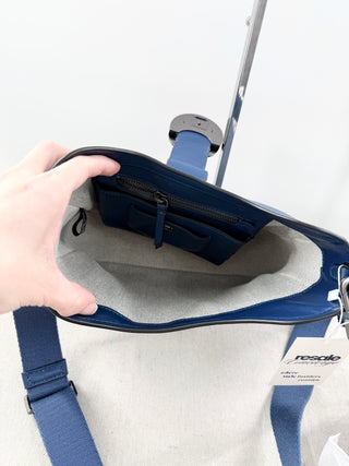 Donna Karan cross body leather bag