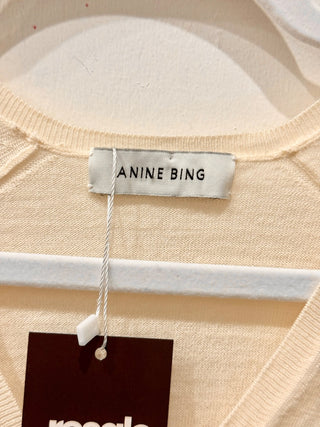 Anine Bing wool cashmere blend top, S