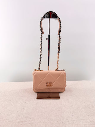 Chanel chanel 19 quilted leather WOC small bag