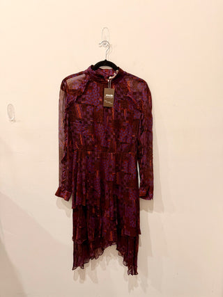 Ba&Sh silk ruffle midi dress, 6