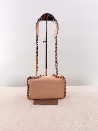 Chanel chanel 19 quilted leather WOC small bag