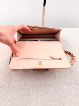 Chanel chanel 19 quilted leather WOC small bag