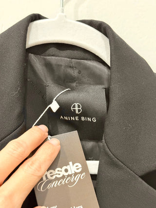 Anine Bing oversized blazer mini dress, S