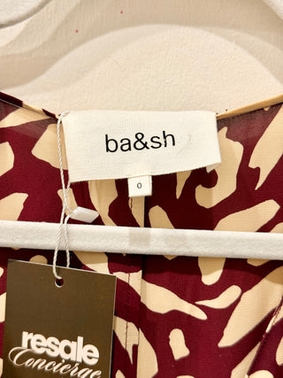 Ba&Sh viscose pattern midi dres, 2 US