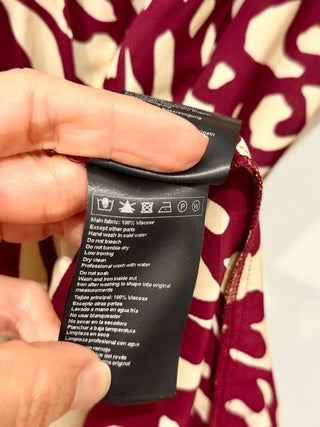 Ba&Sh viscose pattern midi dres, 2 US