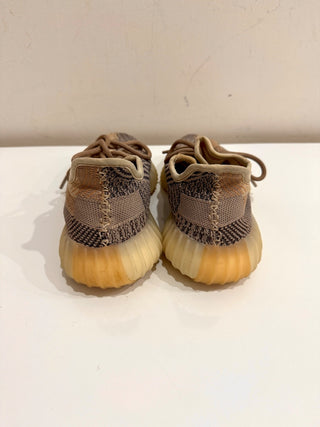 Yeezy Boost 350 V2 "Ash Pearl" Primeknit Athletic Lace Up Sneakers Men's Size 7